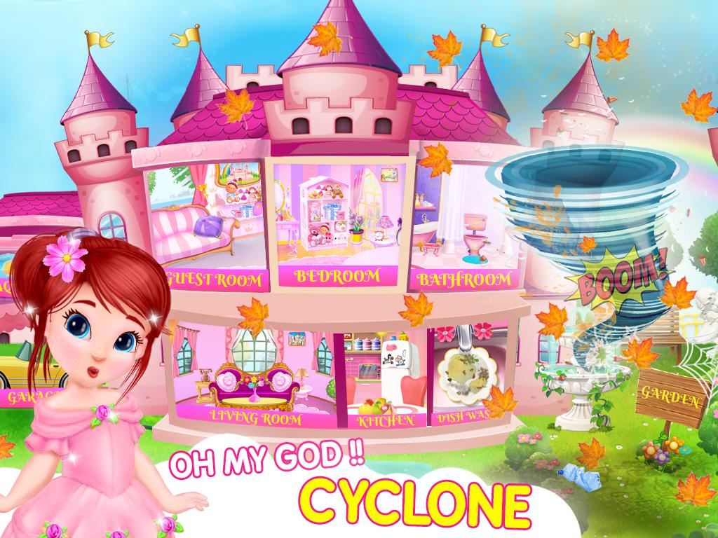 Скачать Princess House Cleanup Girls на ПК | Официальный представитель  GameLoop