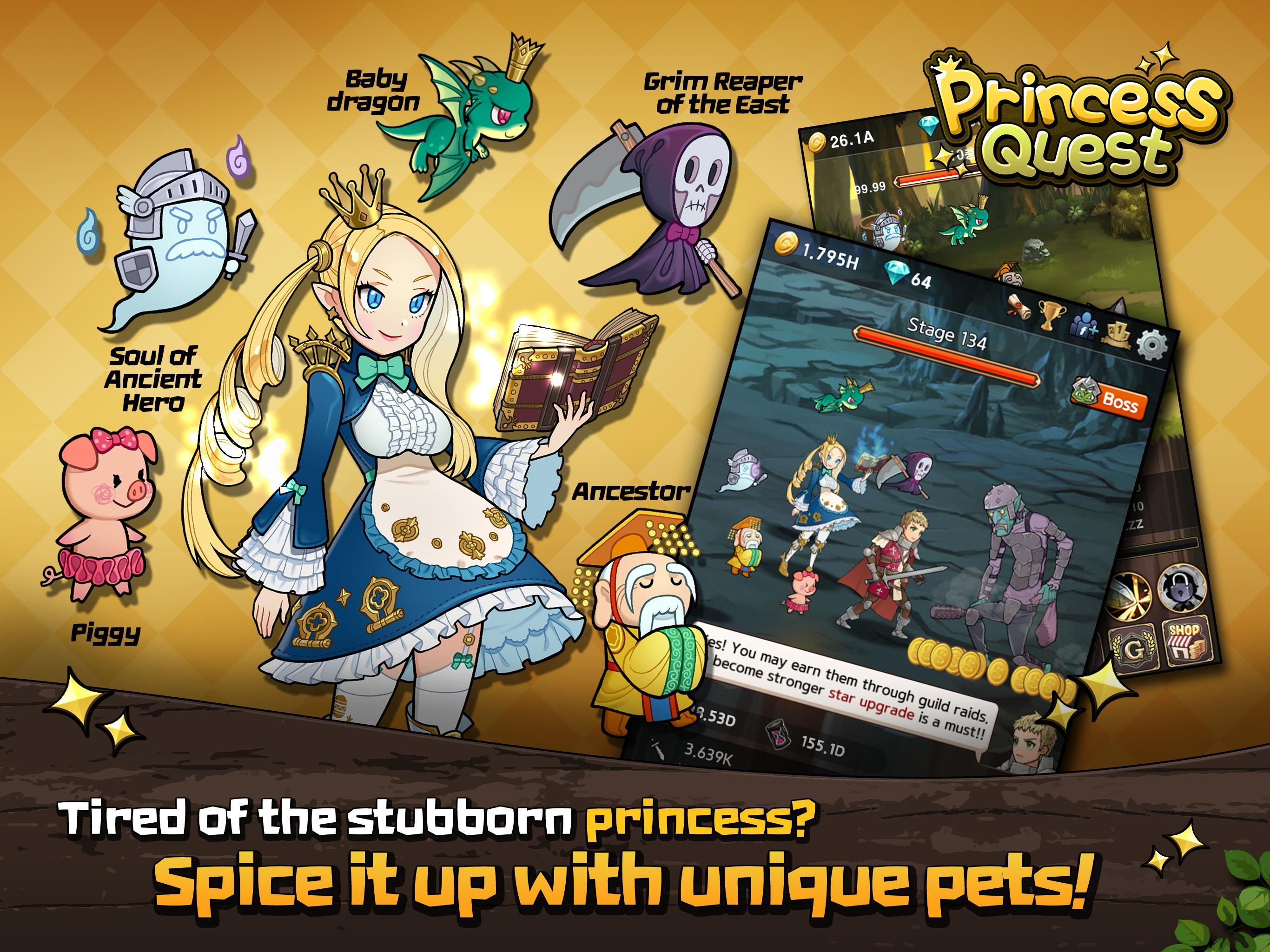 Скачать Princess Quest на ПК | Официальный представитель GameLoop