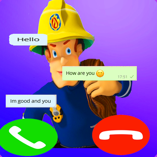 call chat fireman sam prank