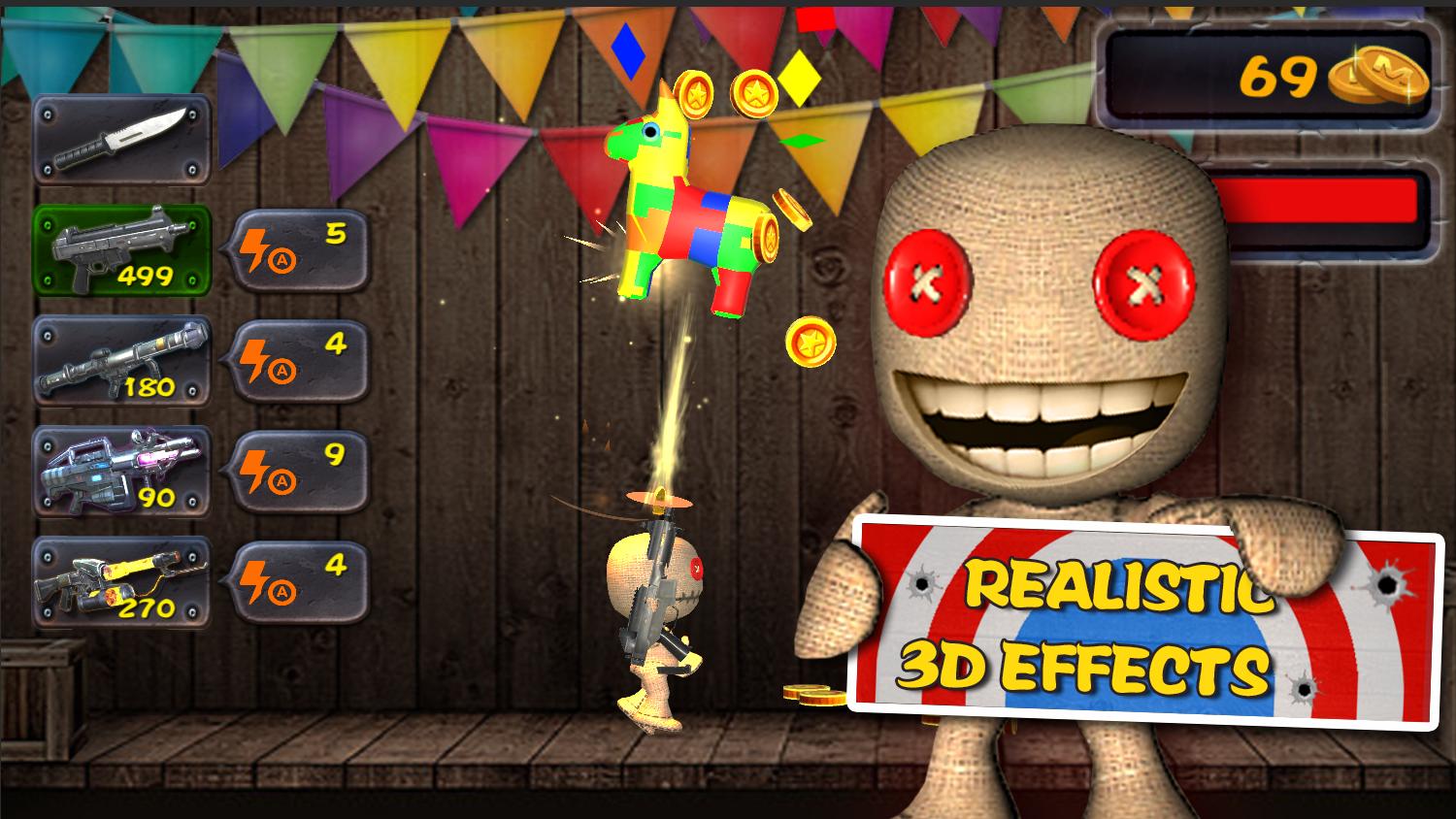 Скачать Voodoo Ragdoll Kick the Pinata на ПК | Официальный представитель  GameLoop