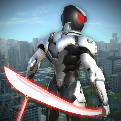 perang tempur kota robot ninja