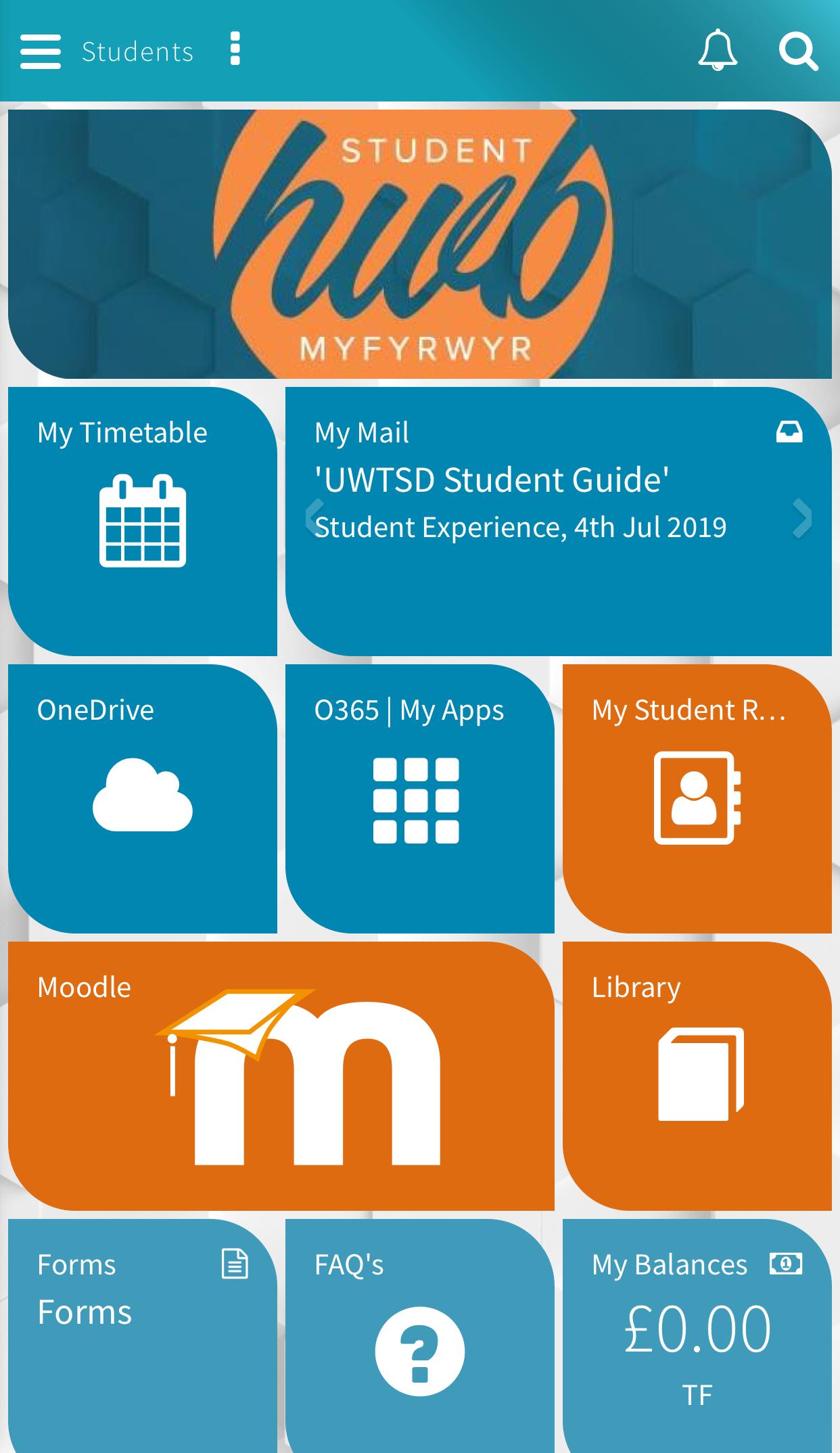 Download UWTSD Hwb android on PC