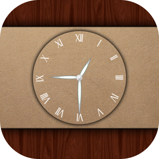 Wood Clock Live Wallpaper - An