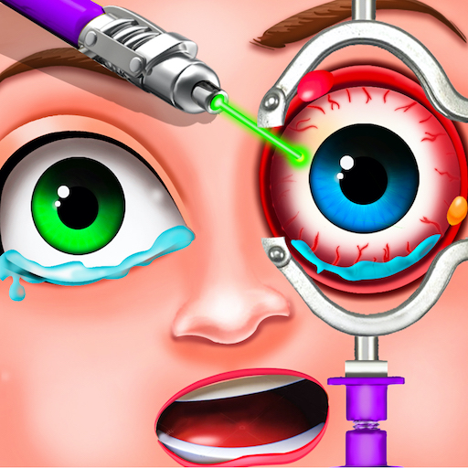 simulador de médico de olho