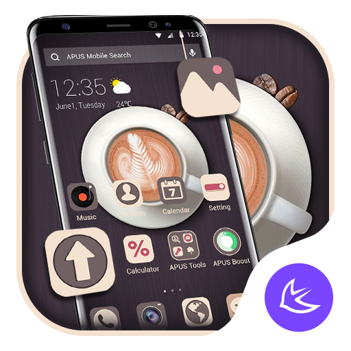 Coffee  time APUS Launcher The