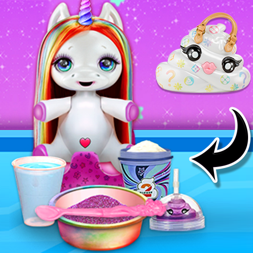 Unicorn Slime Poop: Toy Surprise Maker