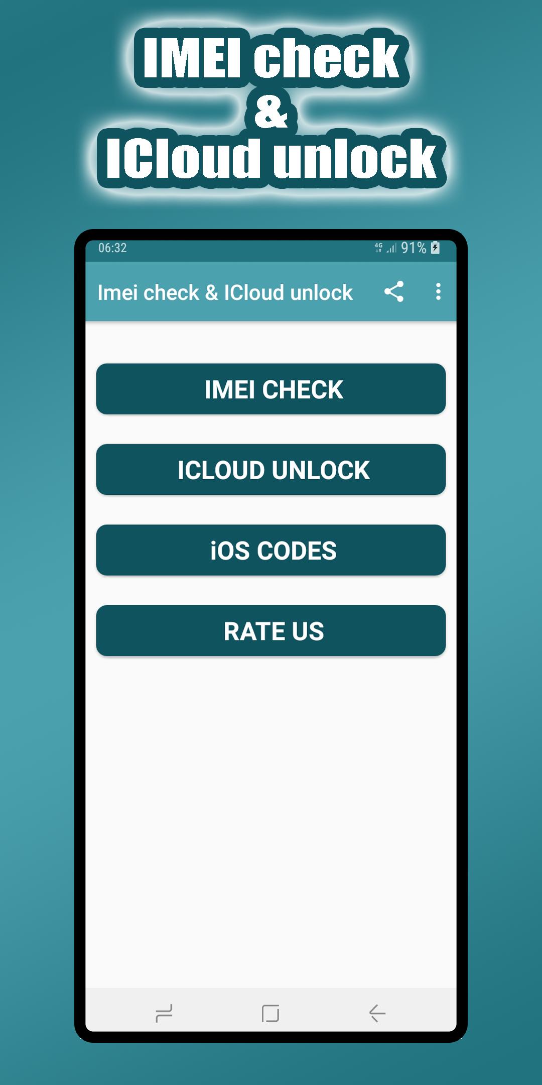 Скачать IMEI check & ICloud unlock на ПК | Официальный представитель  GameLoop