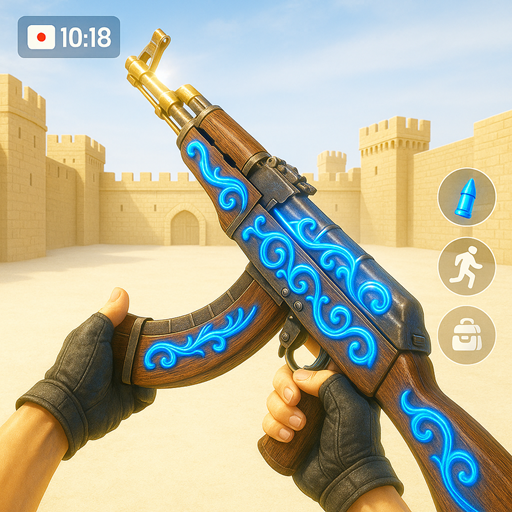 game offline menembak- 3D game