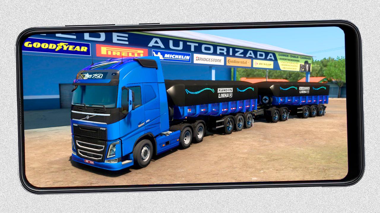 Mod do Grand Truck Simulator com caminhões brasileiros (DOWNLOAD) 