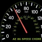 AE86 Speed Warning Chime Sound - Speedometer