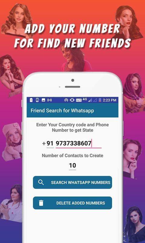 Download Friend Search Tool : Find Girls, Boys Number android on PC