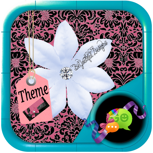 Simply Lovely GO SMS Pro Theme