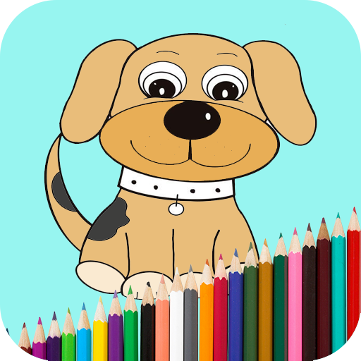 Paw Dog Coloring Book