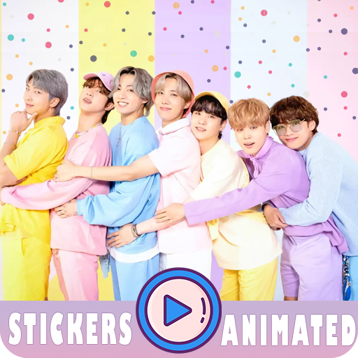 BTS KPOP Stickers Animated