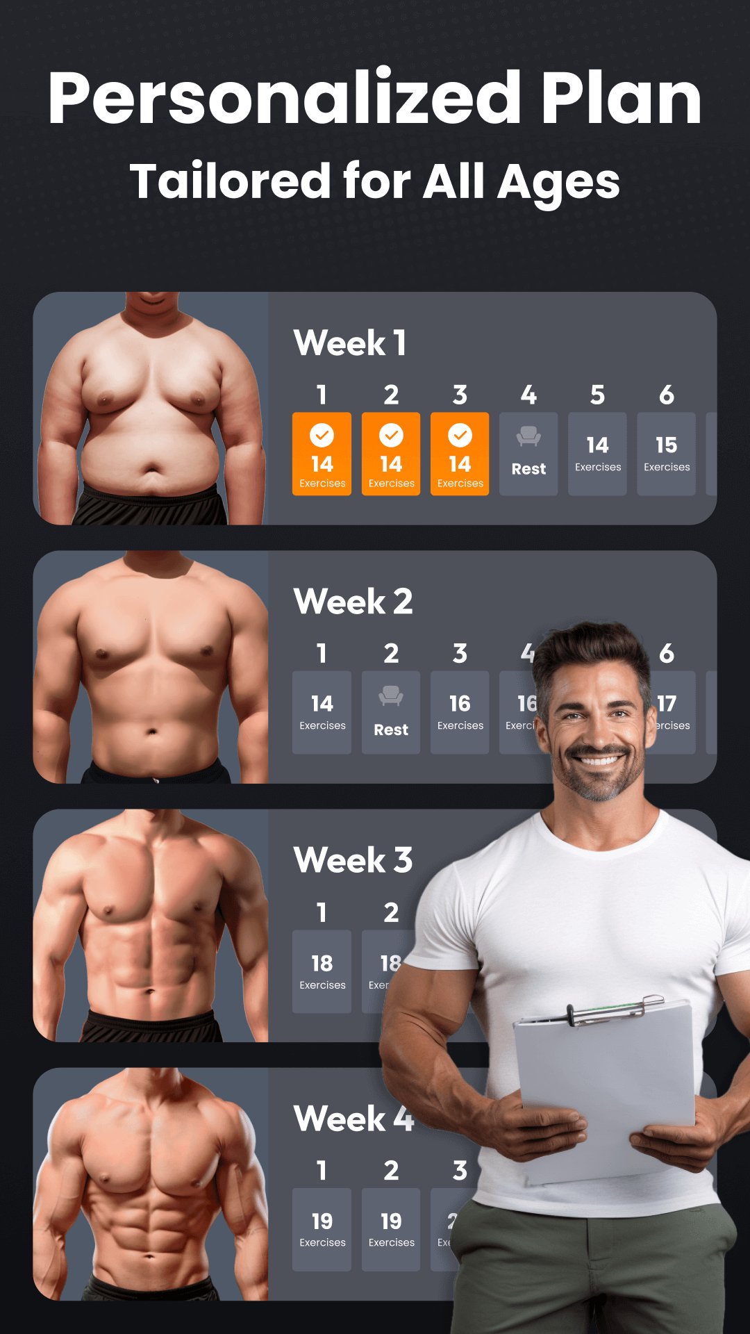 Download Six Pack Abs Workout At Home android on PC