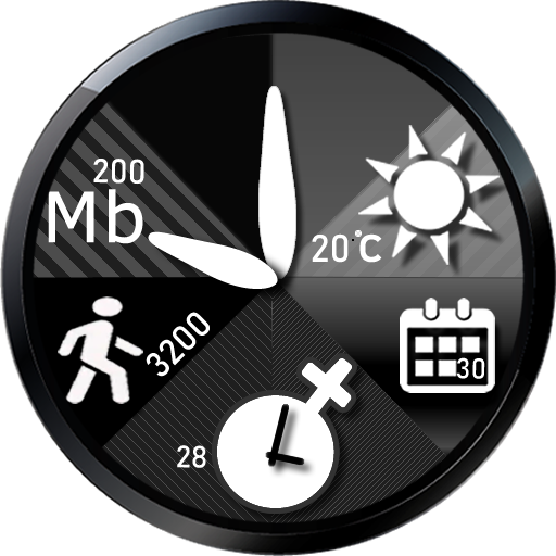 Clock Widget, Weather, Counter