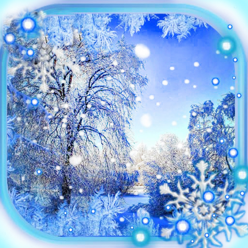 Snowfall Forest Live Wallpaper