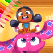 Deepa and anoop Coloring Book