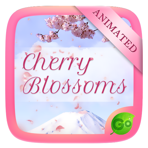 Cherry Blossoms GO Keyboard Animated Theme