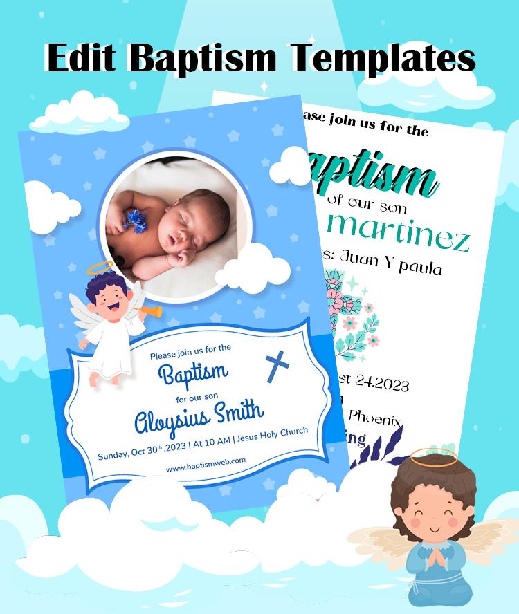 Descargar Baptism invitation maker en PC | GameLoop Oficial