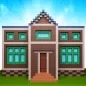 Block House Craft Pixel Art 3D