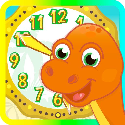 Dino Time: free learning clock