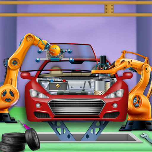 कार बिल्डर फैक्टरी: खेल वाहनों