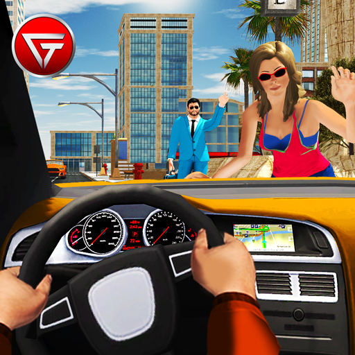 City Taxi Driving Crazy Car 3D