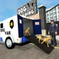 पुलिस कुत्ते वैन चालक खेल