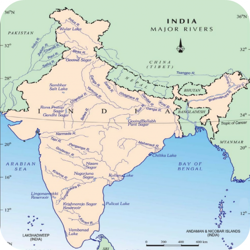 India River Map