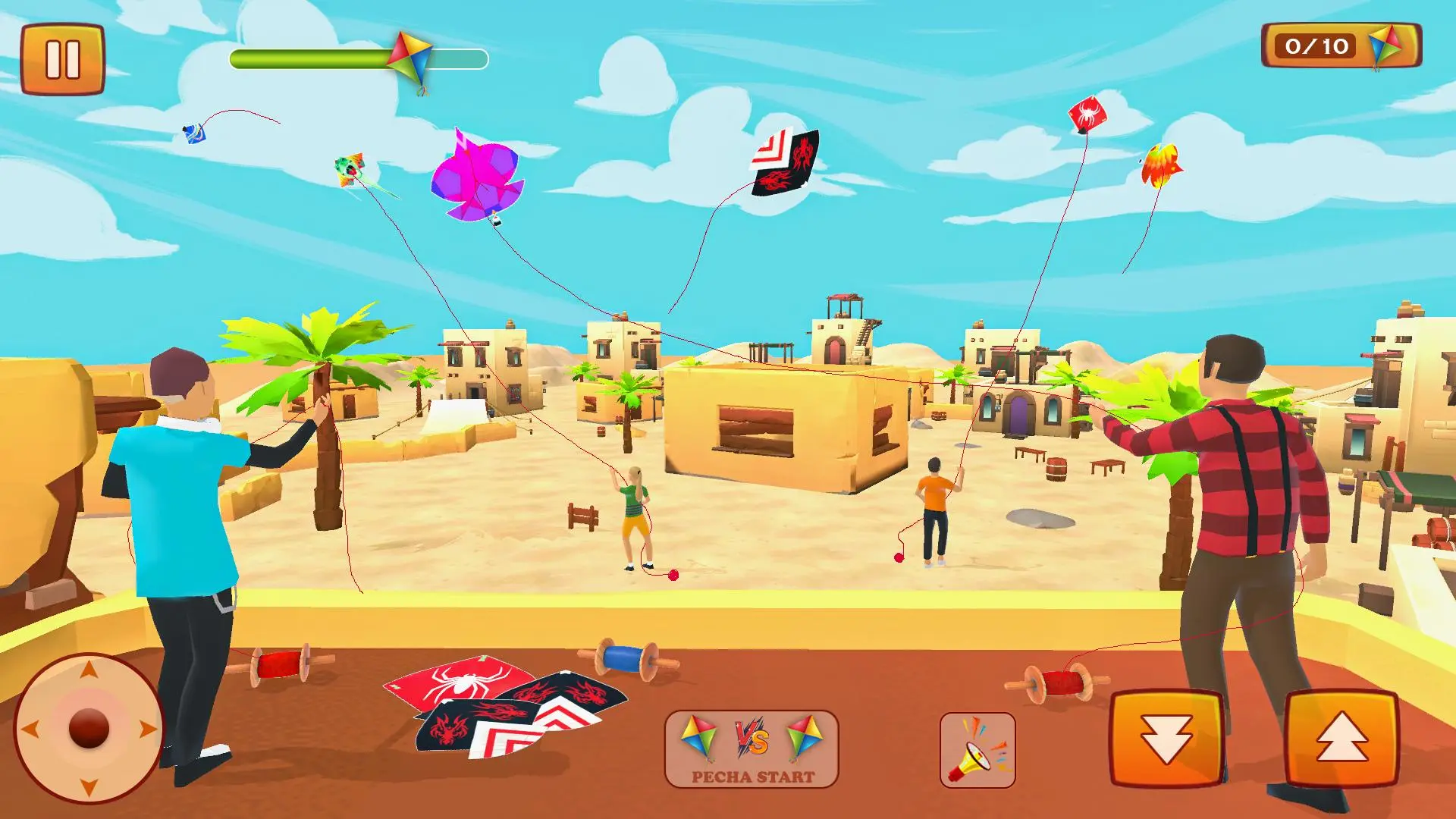 Baixe pipa combate 3D: Kite Game no PC