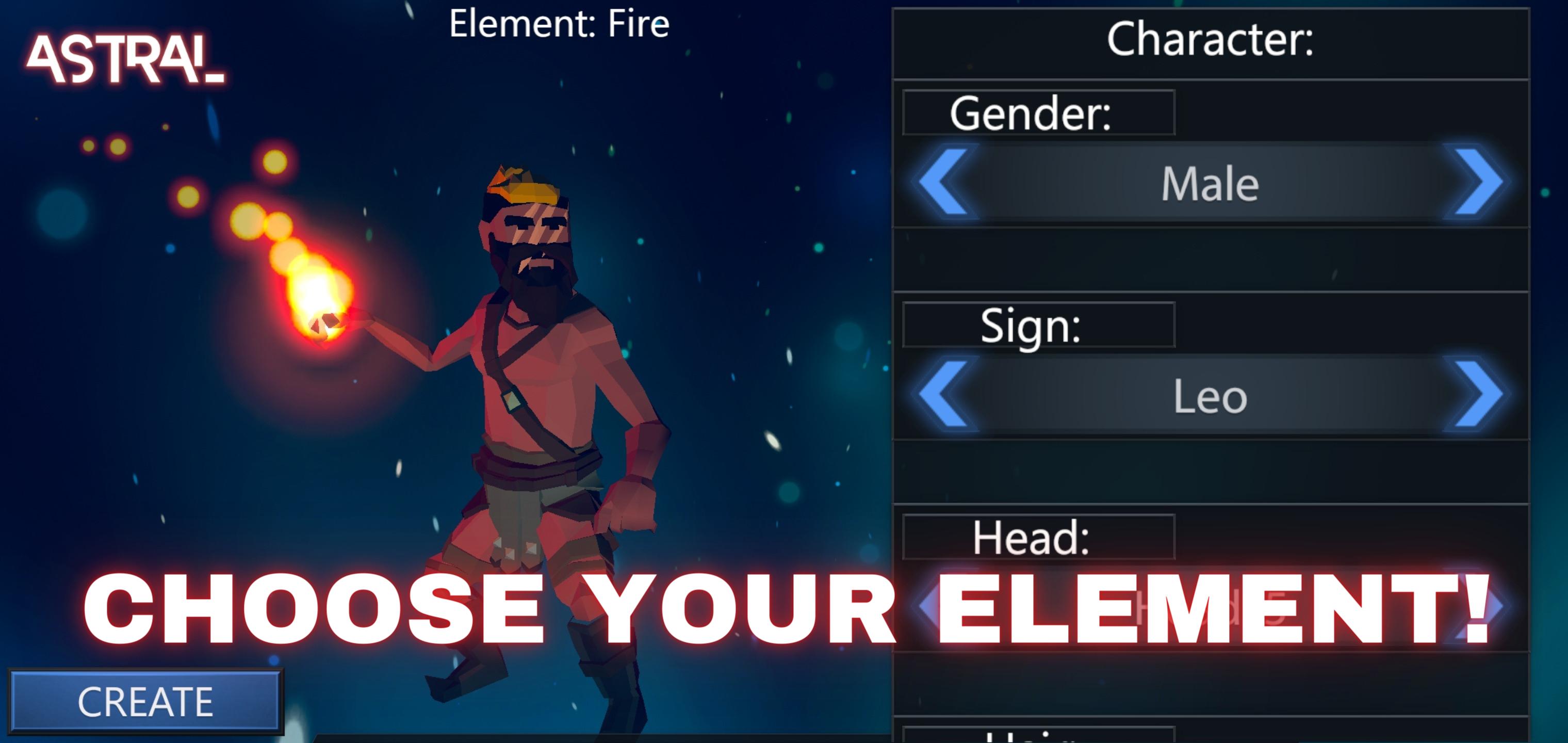 4 elements battle