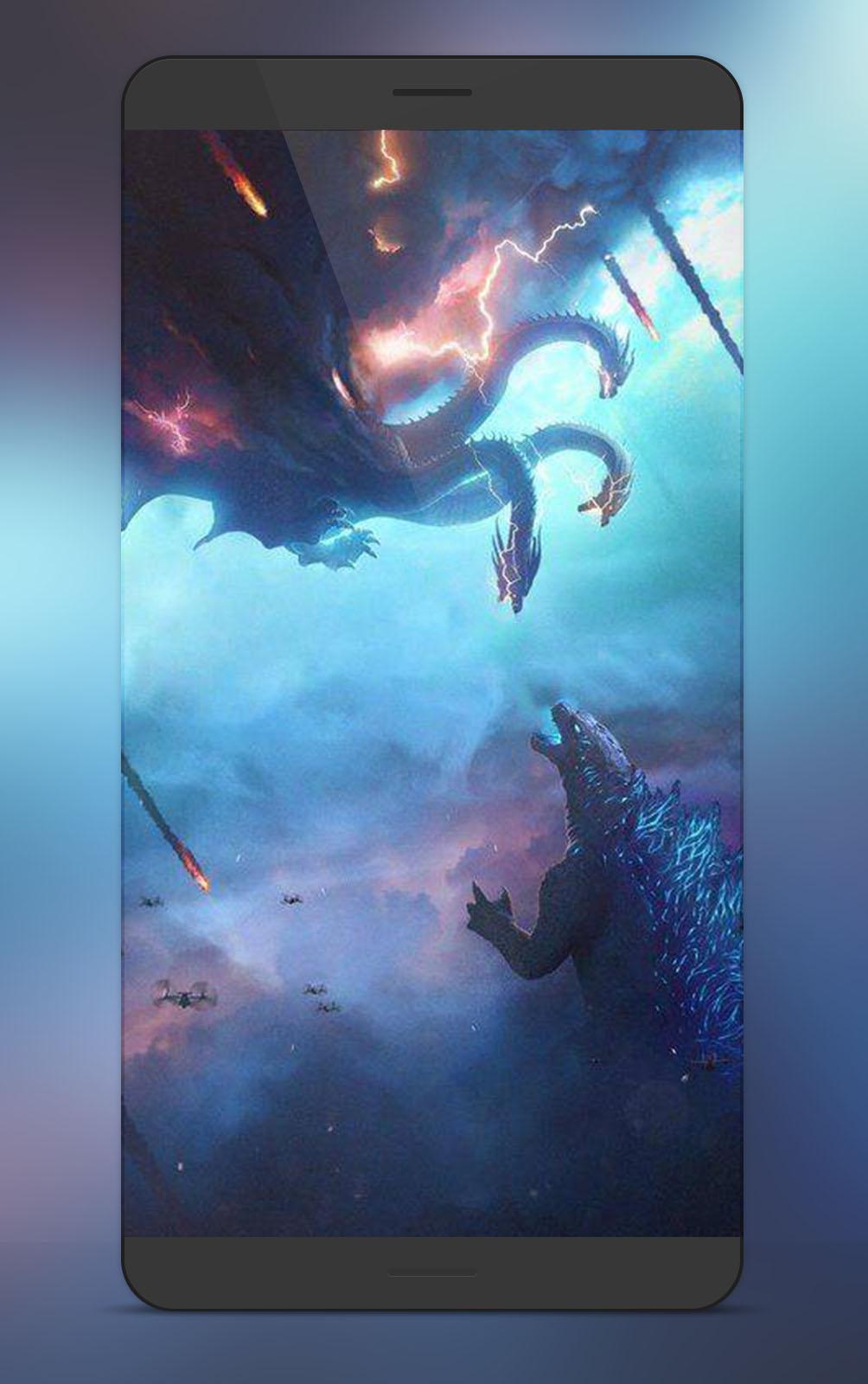 Download Godzilla Wallpaper HD 4K android on PC, image size:1004x1600