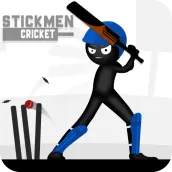 Stickman Cricket Black