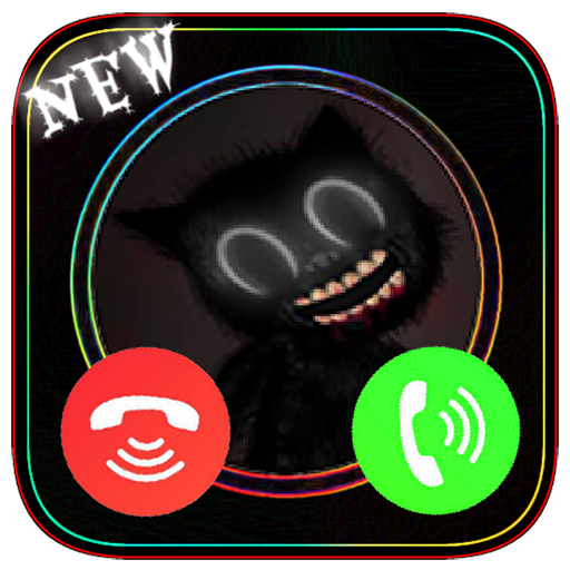 Call, Chat Cartoon Cat Horror 