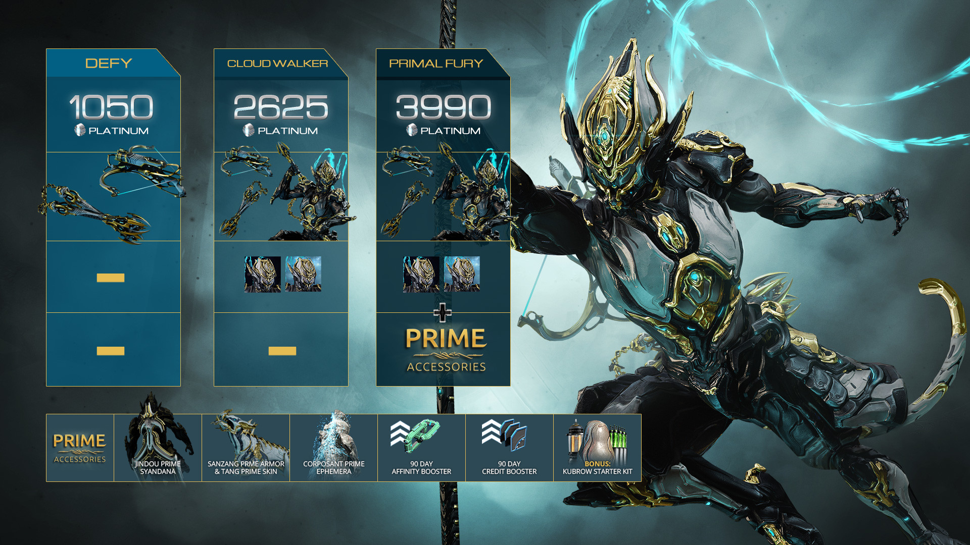 Download Warframe Wukong Prime Access: Accessories Pack Free and Play on PC