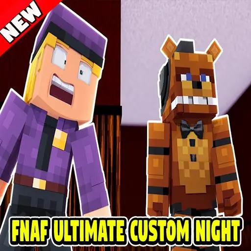 Download FNAF Ultimate Custom Night for Minecraft PE android on PC