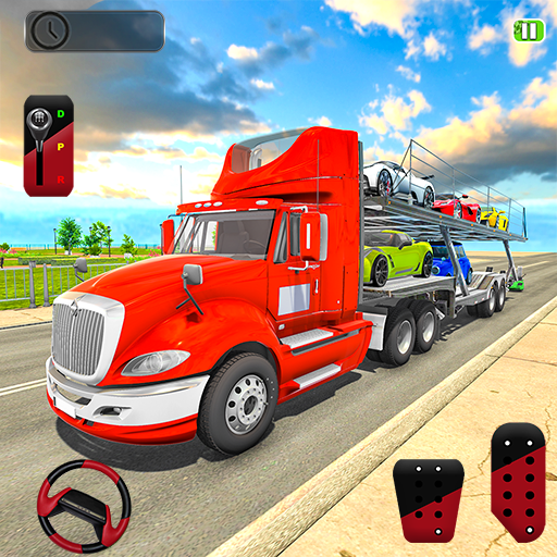Sonic truck car transport game