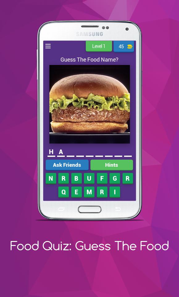 Download Food Quiz Guess The Food android on PC