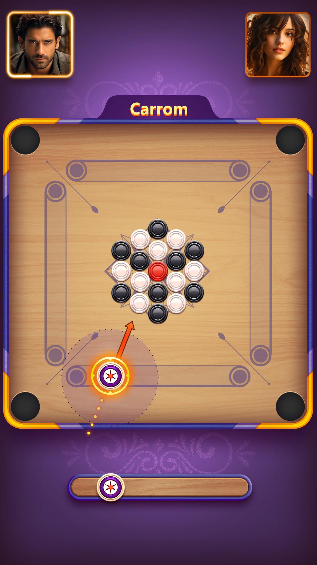 Скачать Carrom Go-Disc Board Game на ПК | Официальный представитель GameLoop