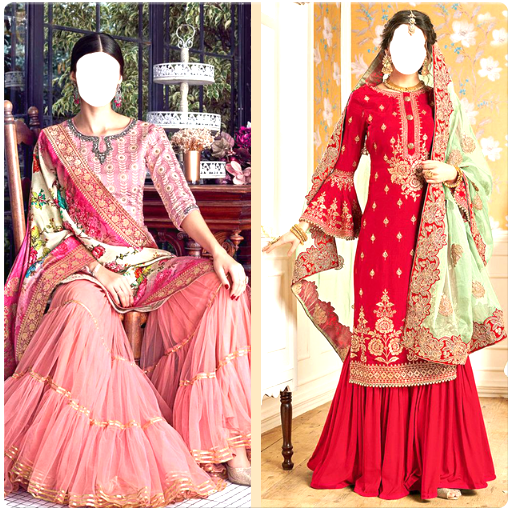 Women Sharara Photo Suits