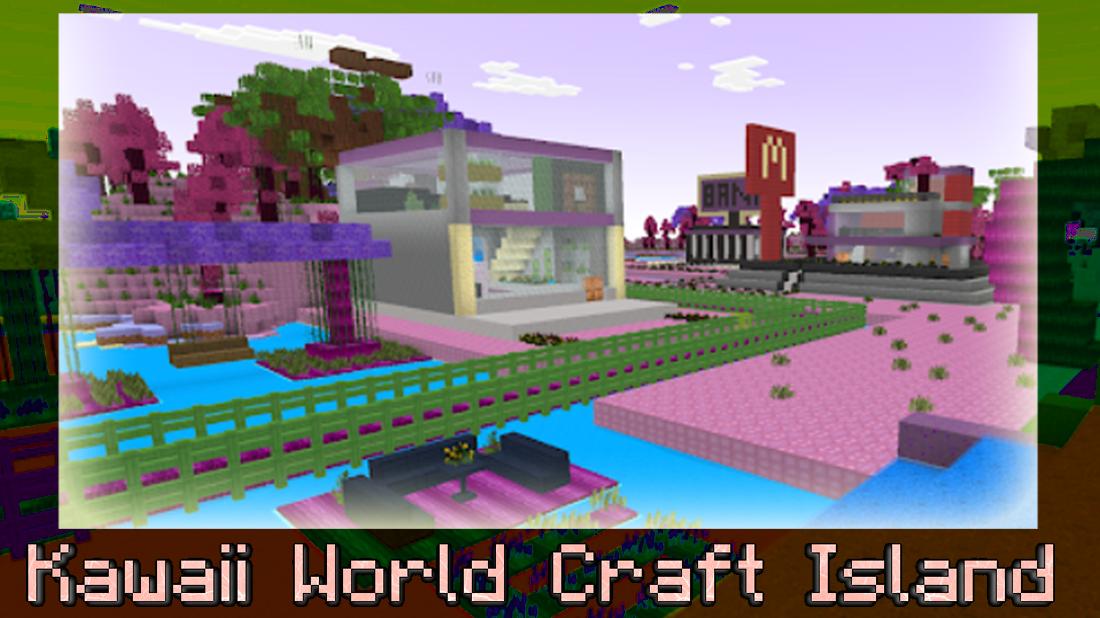 Kawaii World Craft And Build, Minecraft Like Games