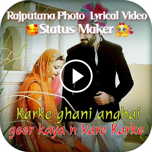 Fullscreen Rajputana Photo Video Status Maker