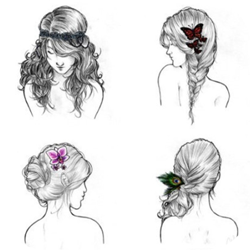 Hairstyle reference step