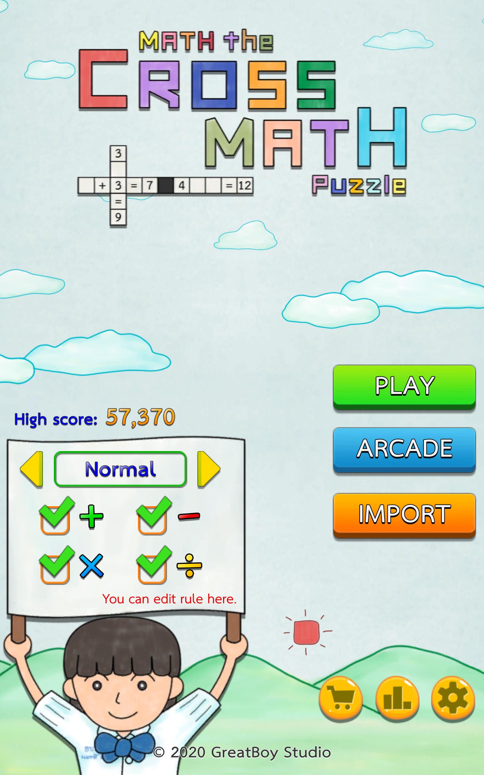 Скачать Math the Cross Math Puzzle на ПК | Официальный представитель  GameLoop