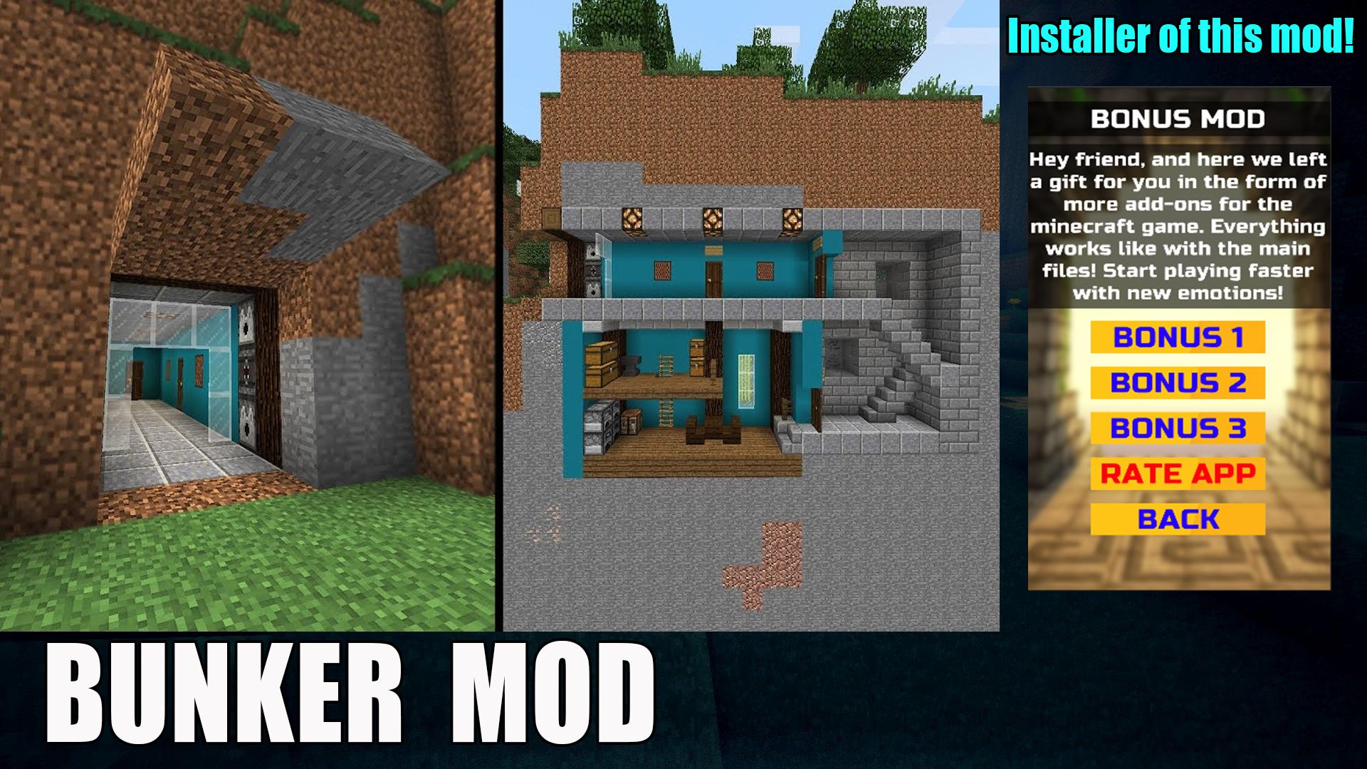 Download Bunker Mod For MCPE android on PC