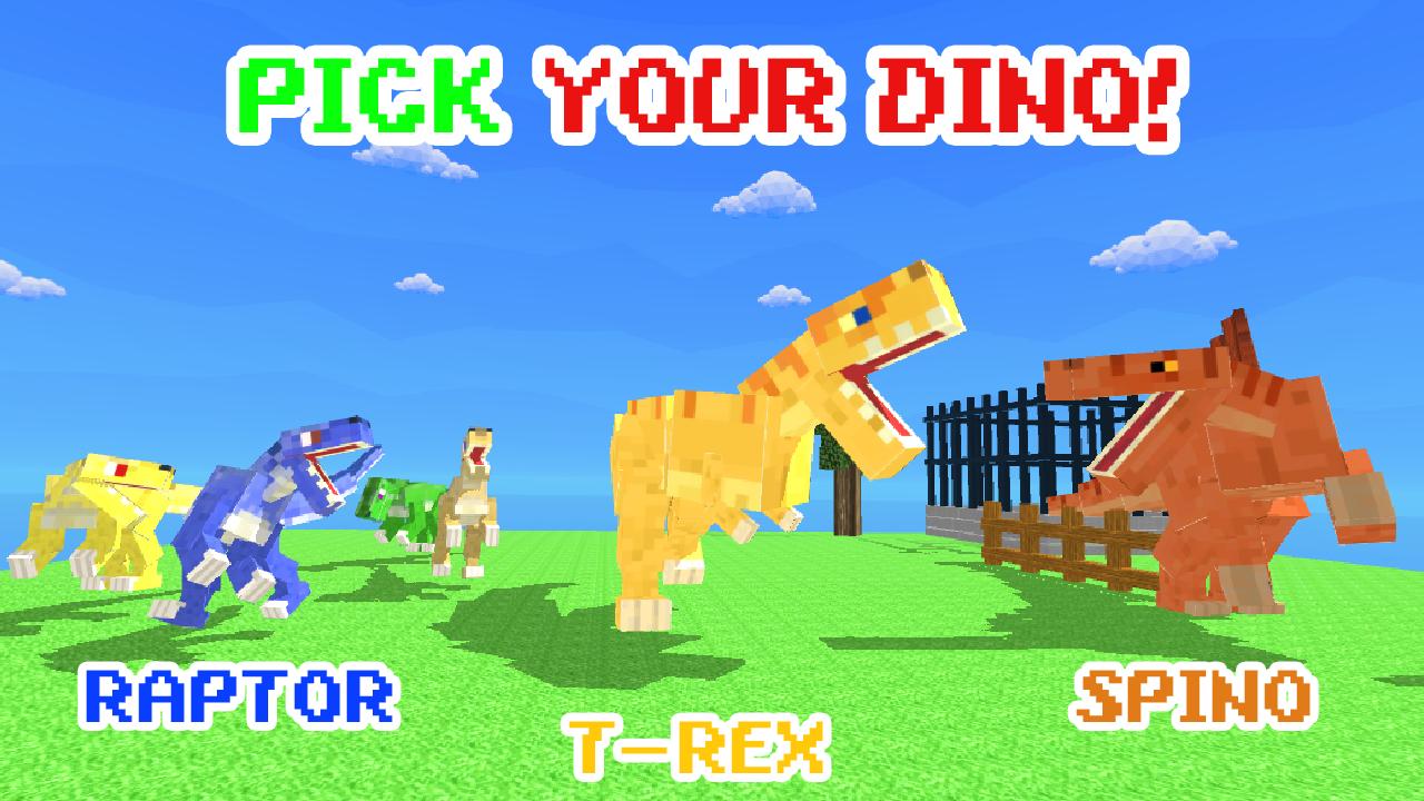 Скачать Blocky Dino Park Apex Arena на ПК | Официальный представитель  GameLoop