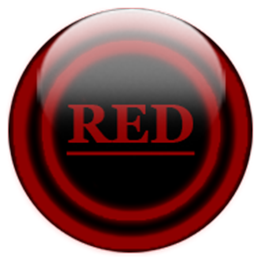 Red Glass Orb Icon Pack