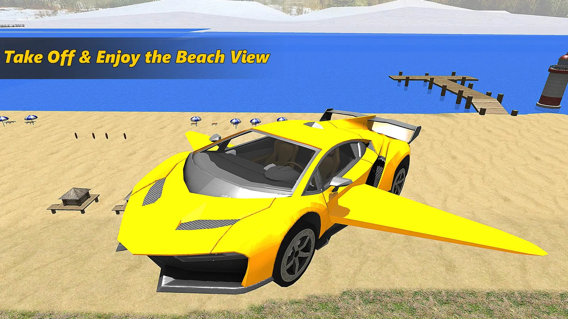 Download Real Flying Car Simulator android on PC