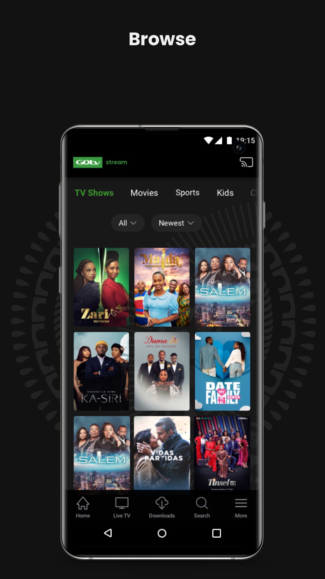 Download GOtv Stream android on PC